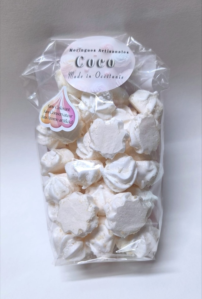 Meringues Noix de Coco chocolat 100g